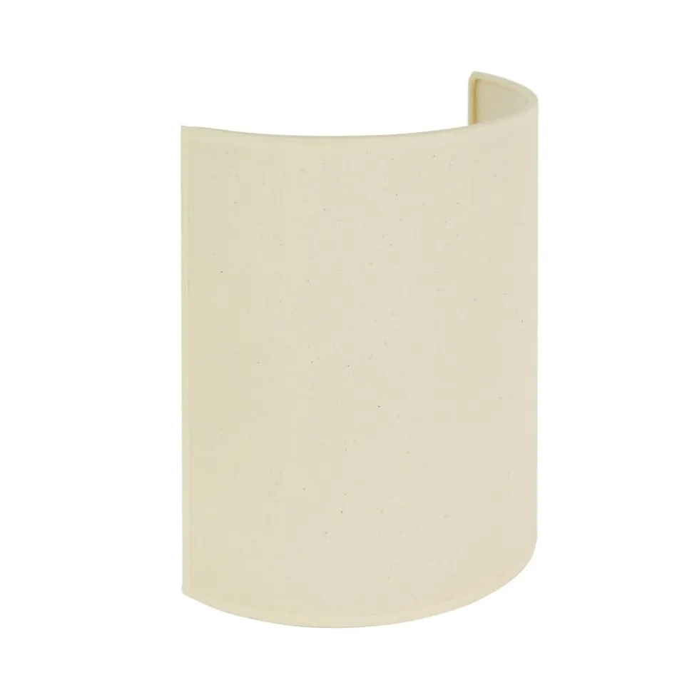 Celine væglampe, beige, stof, E27
