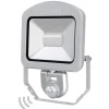 Charlottenburg spotlight, sensor, sølv 30W 3.000K