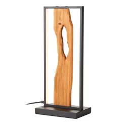 Chaumont LED-bordlampe af træ
