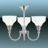 Cheadle badeværelsesloftlampe med 3 pærer