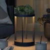 Chieti LED-dekorationslampe, USB, sort