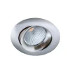 Choice indbygningsspot aluminium kan roteres satin