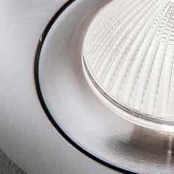 Choice indbygningsspot aluminium kan roteres satin