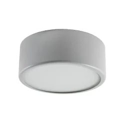 Cleo 200 loftlampe, grå, sensor, IP20, Ø 20 cm, E27
