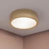 Cleo loftlampe, Ø 28 cm, 2 lyskilder, egetræ, E27