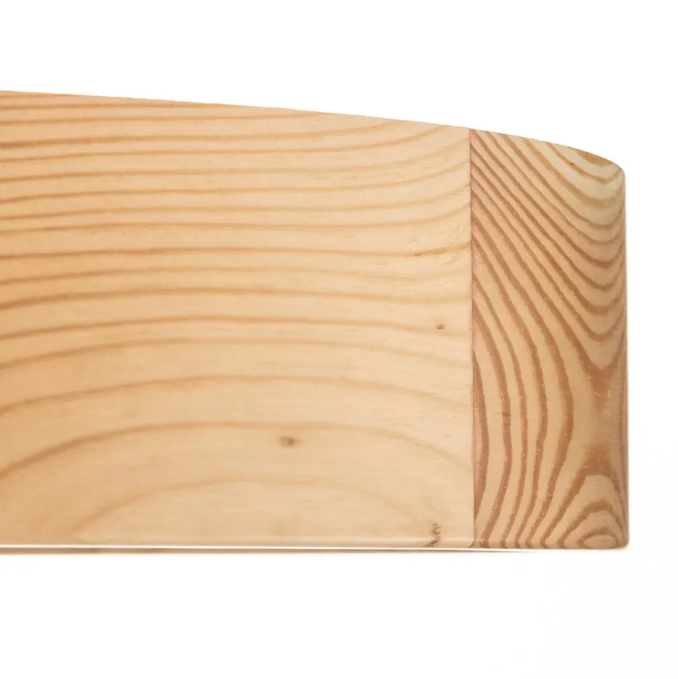 Cleo loftlampe, Ø 47,5 cm, 4 lyskilder, fyrretræ, E27