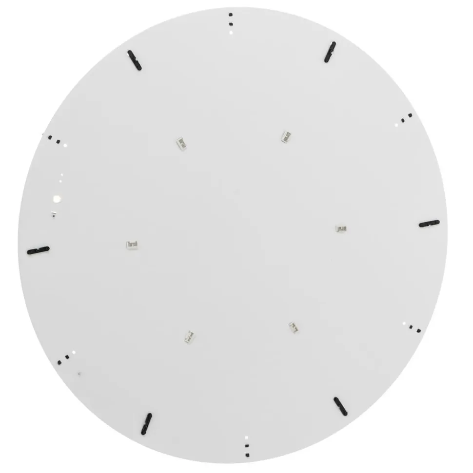 Cleo loftlampe med glasdiffusor, sort, Ø 78 cm