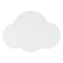 Cloud væglampe, hvid, stål, indirekte lys, 38 x 27 cm