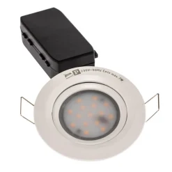 Coin Slim 3-sæt LED-indbygningsspot, hvid IP23