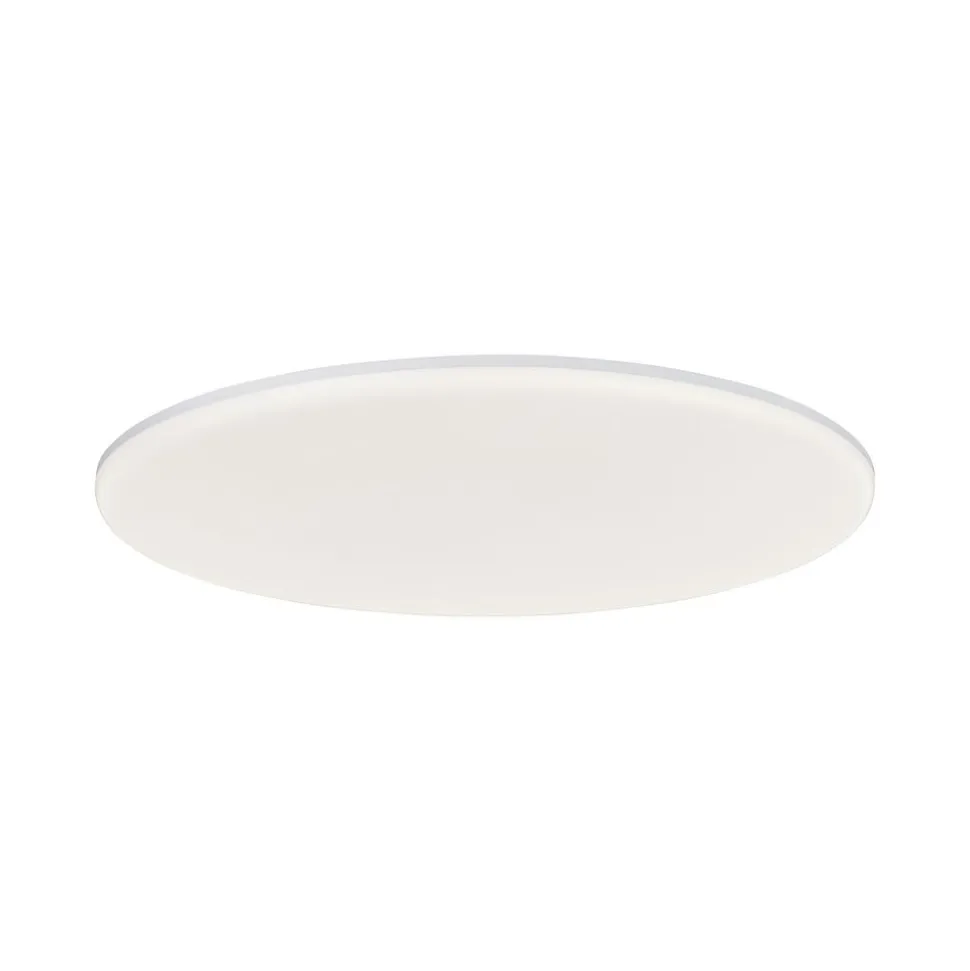 Colden LED-badeværelsesloftlampe, hvid, tænd/sluk, Ø 45 cm