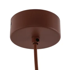 Cono pendel, enkelt lys, Ø 25 cm, teglrød