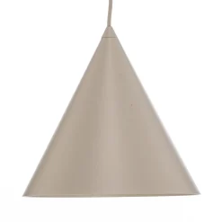 Cono pendel, enkeltlys, Ø 25 cm, beige