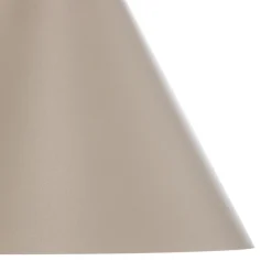 Cono pendel, enkeltlys, Ø 25 cm, beige