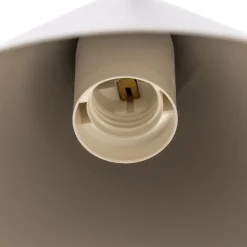 Cono pendel, enkeltlys, Ø 25 cm, beige