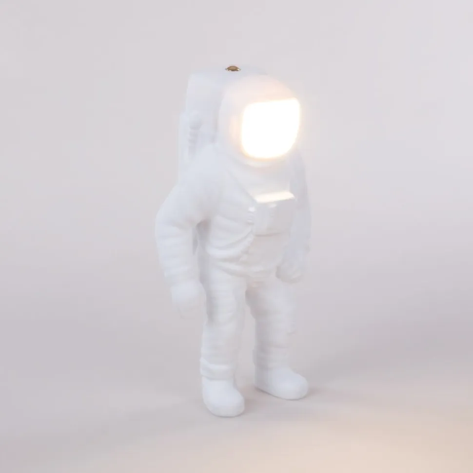 Cosmic-Flashing Starman LED-dekofigur med batteri