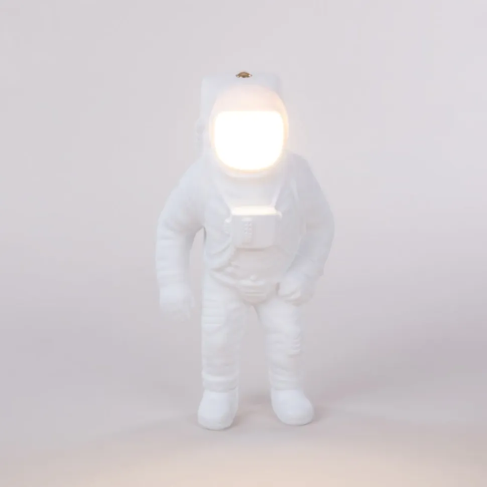Cosmic-Flashing Starman LED-dekofigur med batteri
