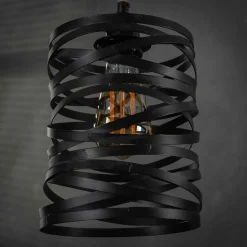 Crossround-pendel med 7 spiralformede skærme