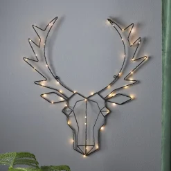 Cupid LED-dekorationslampe, rensdyrhoved