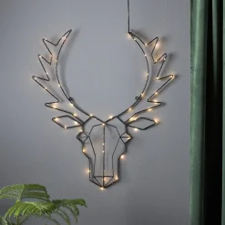 Cupid LED-dekorationslampe, rensdyrhoved