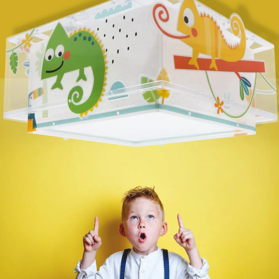 Dalber Happy Jungle loftlampe til børneværelse