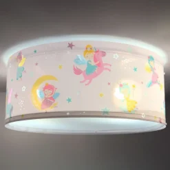 Dalber loftlampe Fairy Dreams, flerfarvet, 2 lyskilder