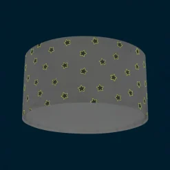 Dalber Star Light loftslampe til børn, hvid