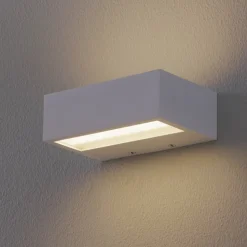 Decor Walther Box LED-væglampe hvid 2700 K 15 cm