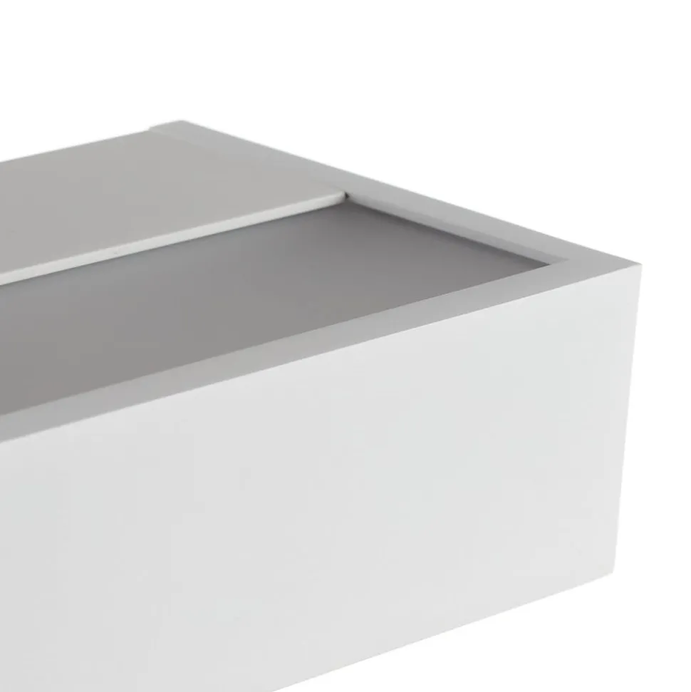 Decor Walther Box LED-væglampe hvid 2700 K 15 cm