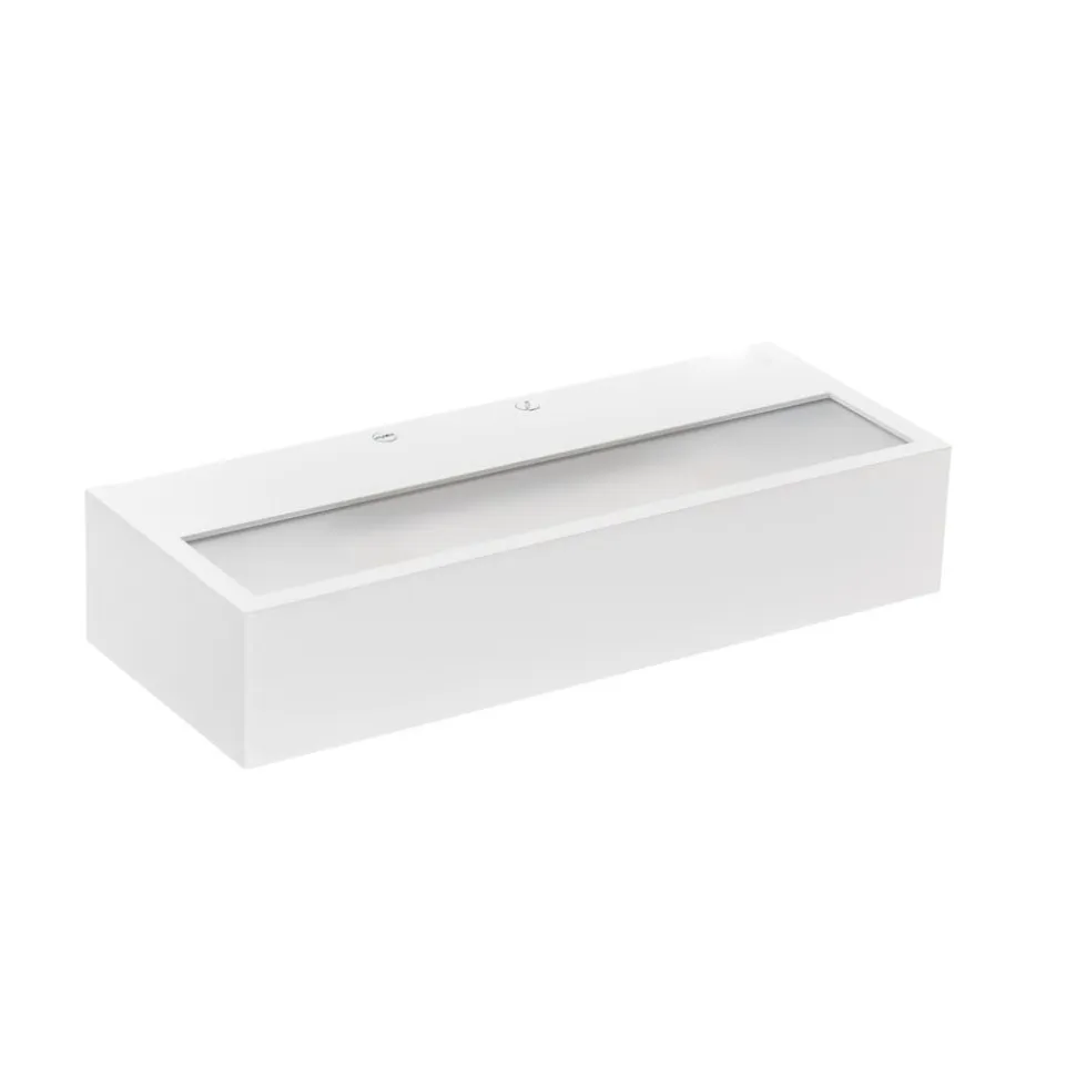 Decor Walther Box LED-væglampe hvid 2700 K 25 cm