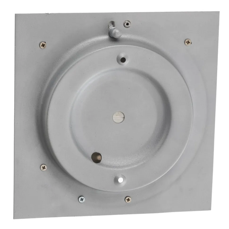 Decor Walther Cut LED-loftlampe, krom, 18x18 cm