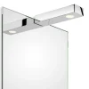 Decor Walther Flat 1LED-påsætningslampe, krom