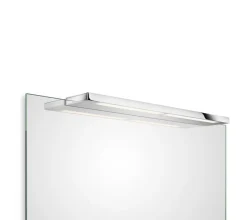 Decor Walther Slim 1 LED-spejllampe, krom 60cm
