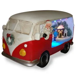 Dekolampe Merryville med LED - julebus