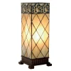 Diamond bordlampe i Tiffany-stil 45 cm