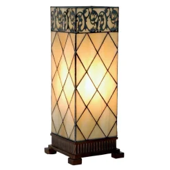 Diamond bordlampe i Tiffany-stil 45 cm