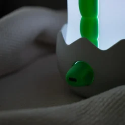 Diggy Dino LED-natbordslampe, USB, RGBW