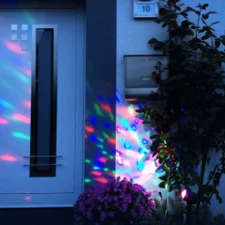 Disco LED-projektørlampe til facadebelysning