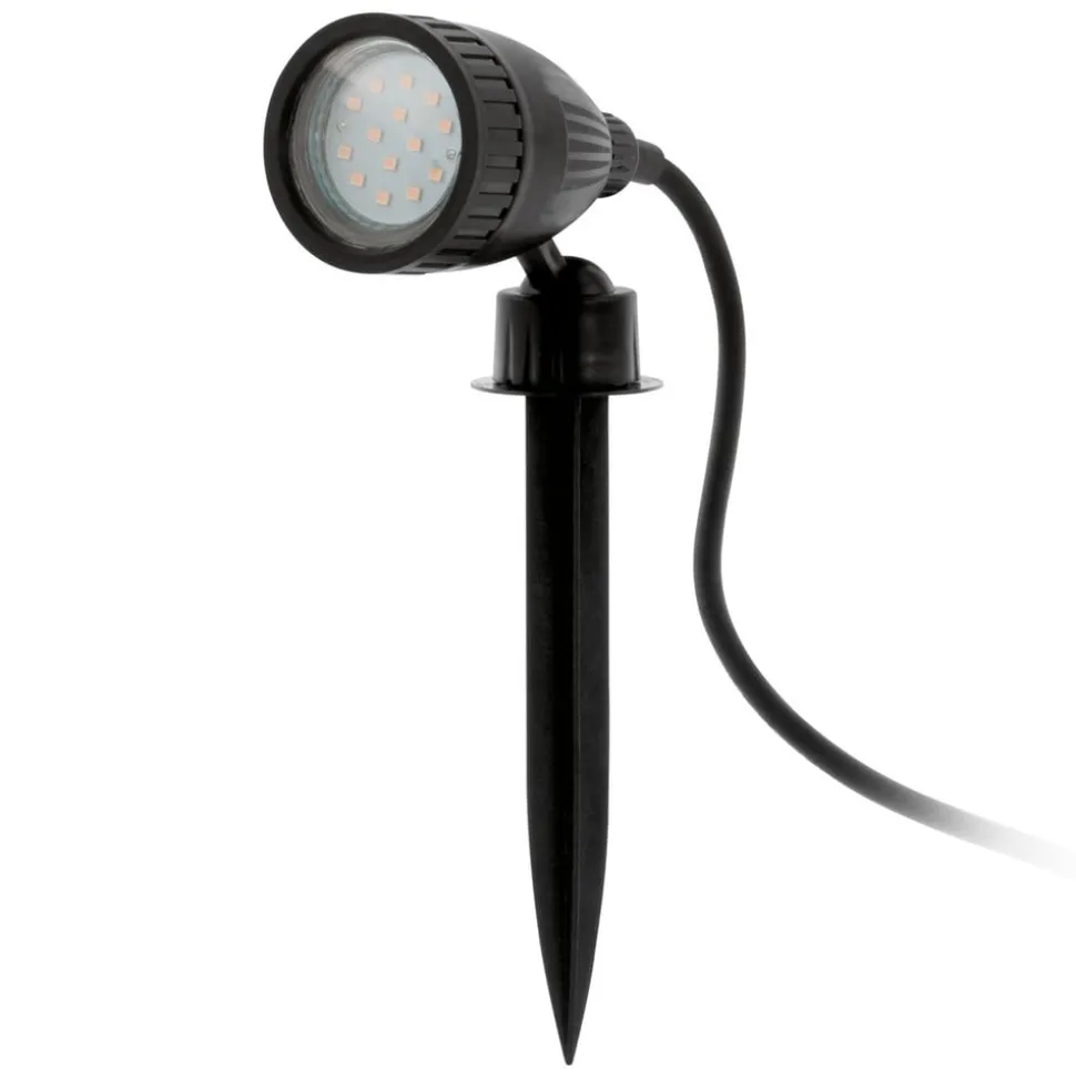 Diskret LED-spot Nema med jordspyd