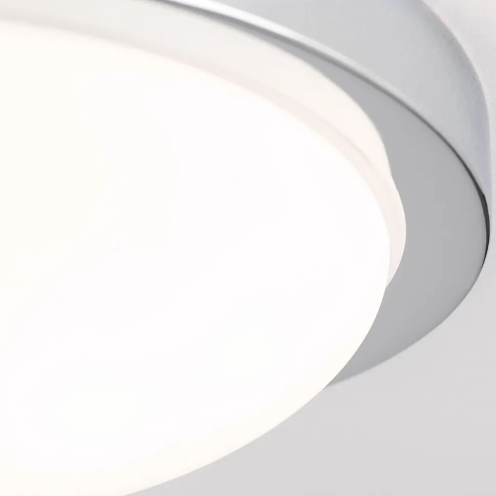 Diskret MINEA loftlampe Ø 32 cm i krom