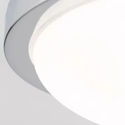 Diskret MINEA loftlampe Ø 32 cm i krom