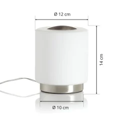 Dæmpbar bordlampe Simi med touchfunktion