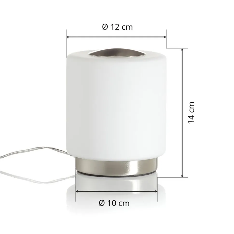 Dæmpbar bordlampe Simi med touchfunktion