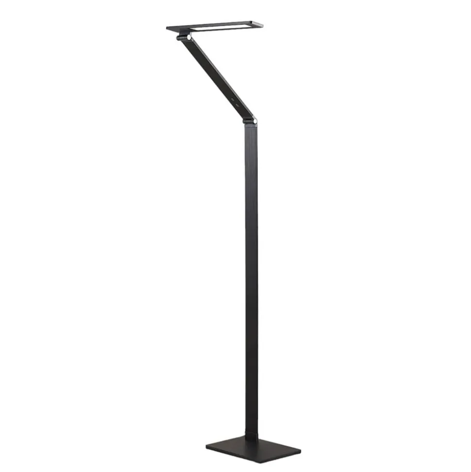 Dæmpbar LED gulvlampe Salome, variabel lysfarve