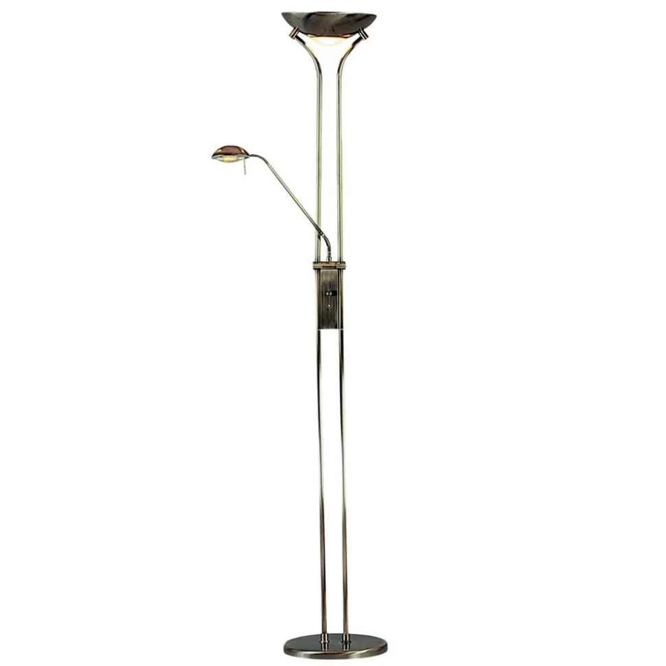 Dæmpbar uplight Jerik, antik messing