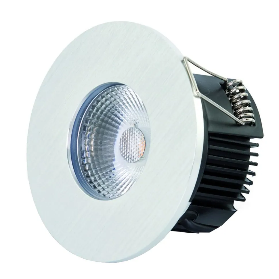 DOTLUX MULTIsun LED indbygningslampe rund, alu