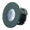 DOTLUX MULTIsun LED indbygningslampe, rund, sort