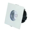 DOTLUX MULTIsun LED indbygningslampe kantet, alu