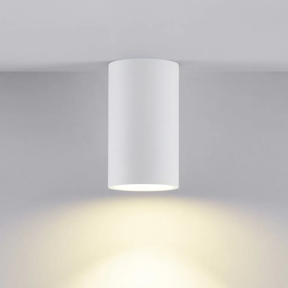 Downlight CAN, hvid, IP44, Ø 6 cm, metal, GU10