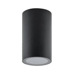 Downlight CAN, sort, IP44, Ø 6 cm, metal, GU10