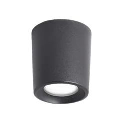 Downlight Livia 9,6 cm sort/frostet kunstharpiks GU10 CCT
